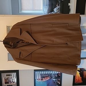 Brown Kenneth Cole Large Pea Coat